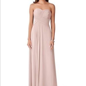 Sweetheart Ruched a-line Maxi dress